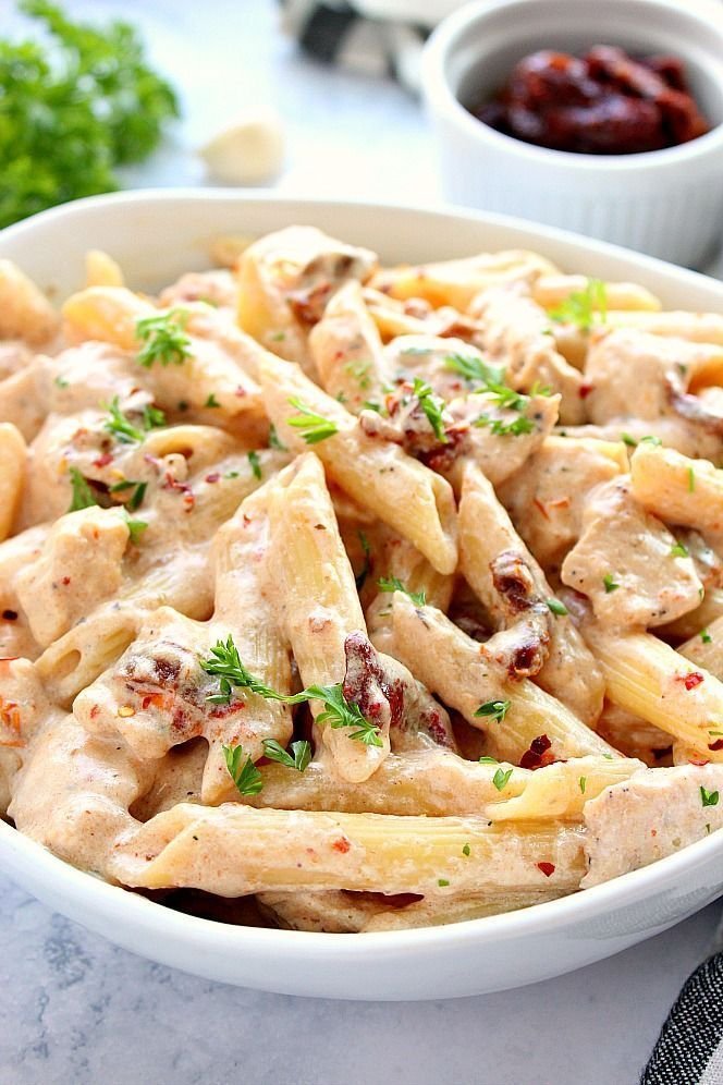 Creamy Tuscan Chicken Pasta
