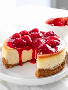 Best Strawberry Cheesecake Recipe