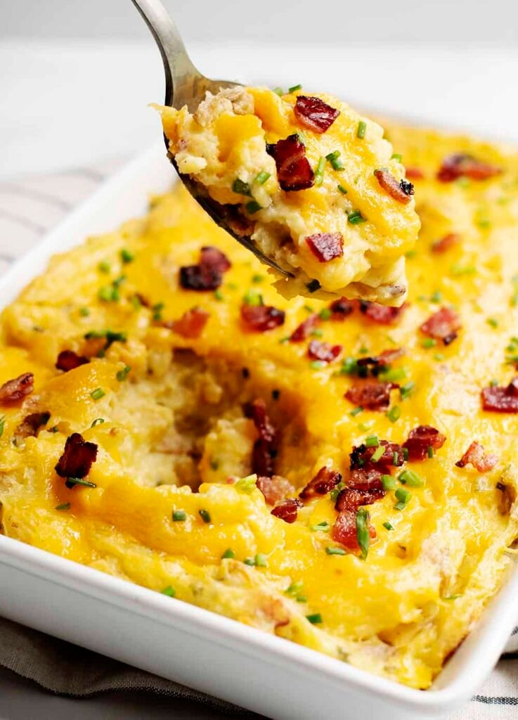 Twice-Baked Mashed Potatoes