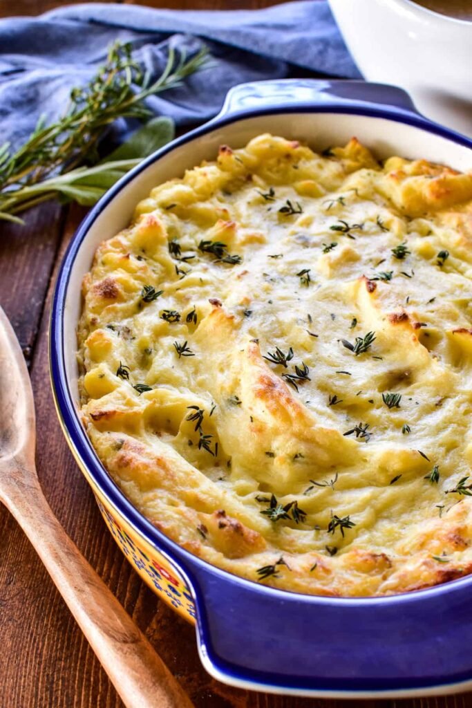 Twice-baked Mashed Potatoes
