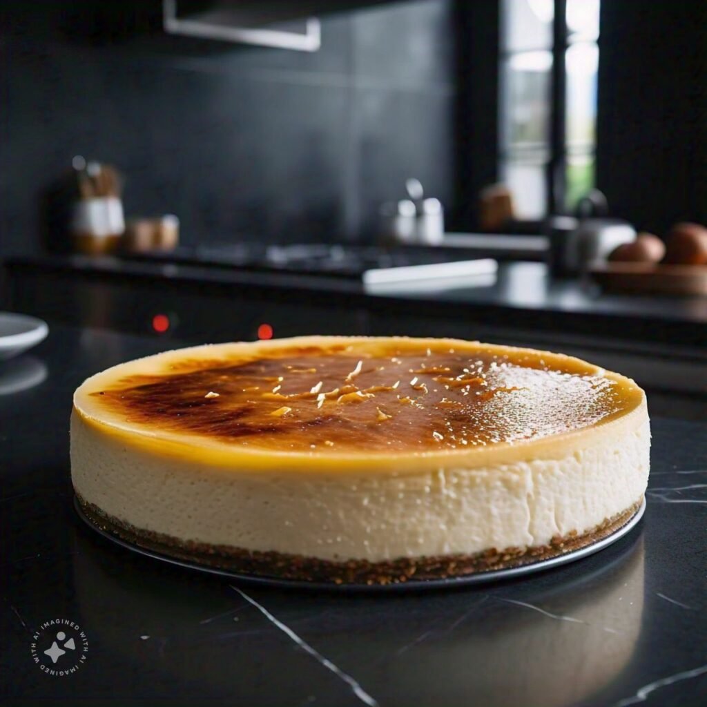 Creme Brulee Cheesecake Recipe (Crunchy Caramel Top)