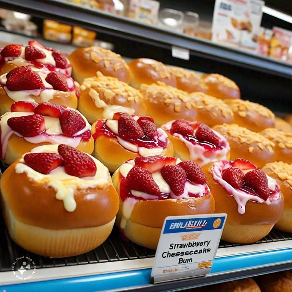 store strawberry cheesecake buns
