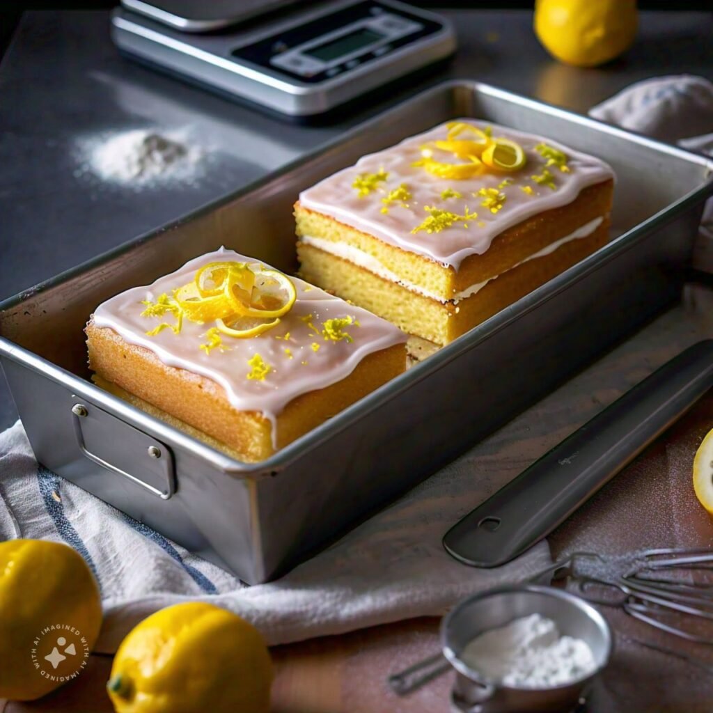 Layered Lemon Cake with Cream Cheese Frosting