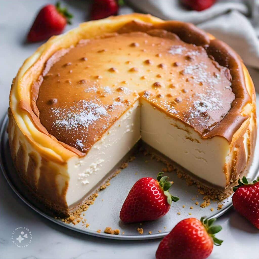 Easy Vanilla Cheesecake