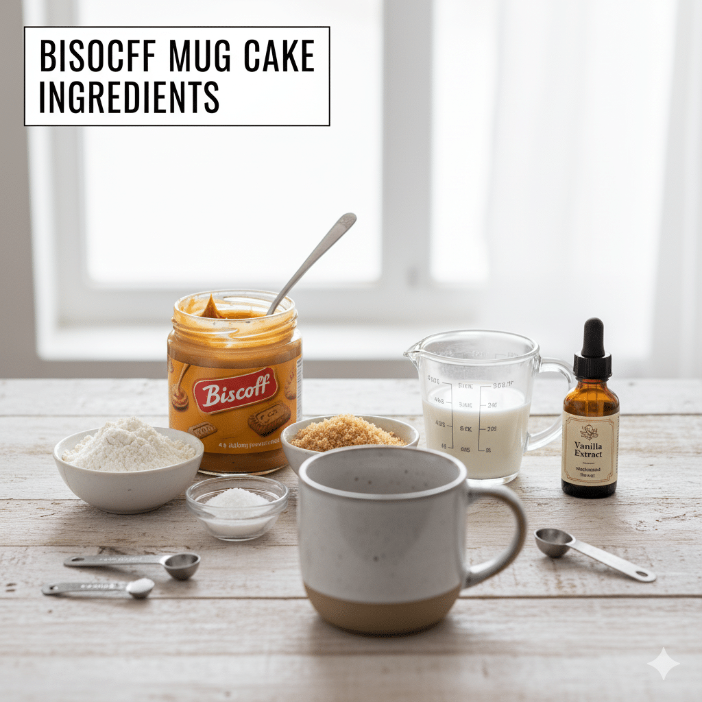 Biscoff Mug Cake