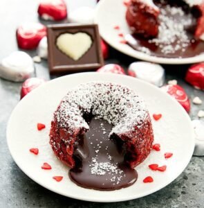 Red Velvet Molten Lava Cakes -- The Ultimate Gooey Treat You'll Love