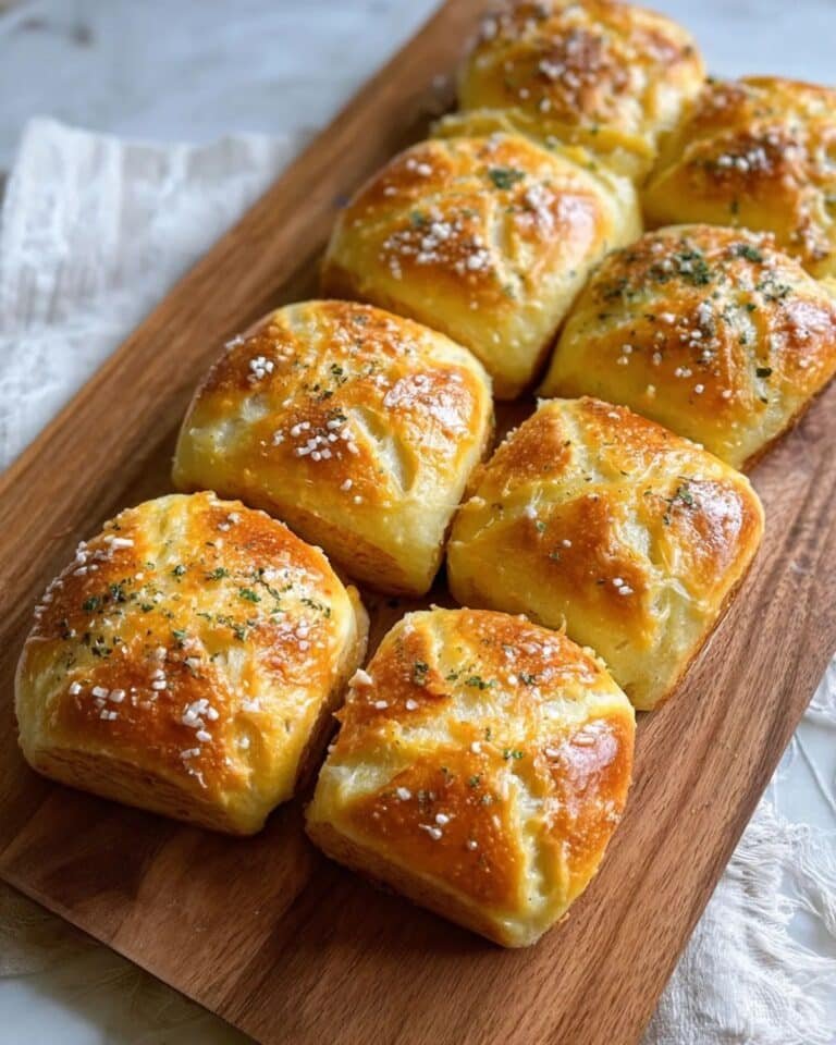 Korean Cream Cheese Garlic buns that taste like heaven